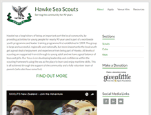 Tablet Screenshot of hawke.org.nz